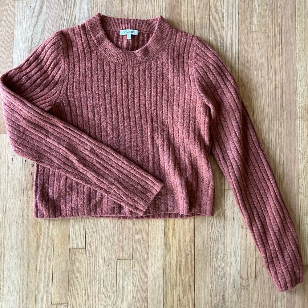 Madewell Readfield Pullover Sweater size large